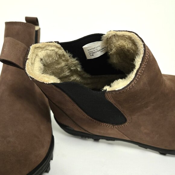 GOLITE Brown Winter Lite Pull On Leather Boots. - Picture 7 of 7